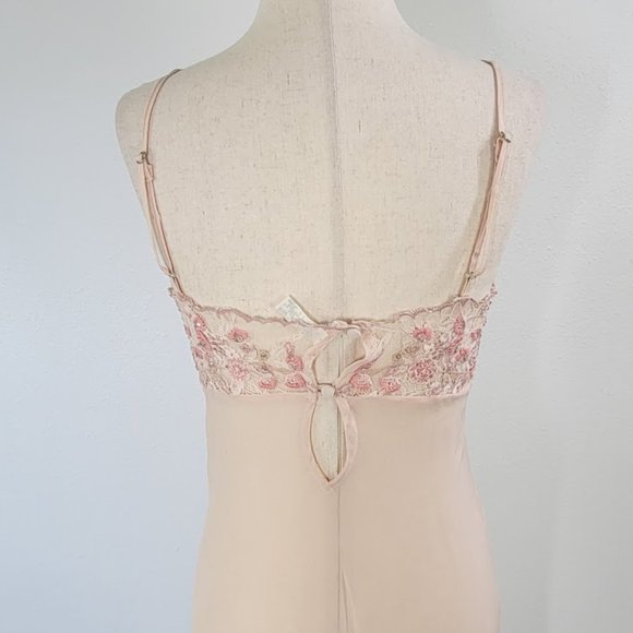 FREE PEOPLE  midnight magic maxi slip dress Sz M  NEW - Picture 7 of 10